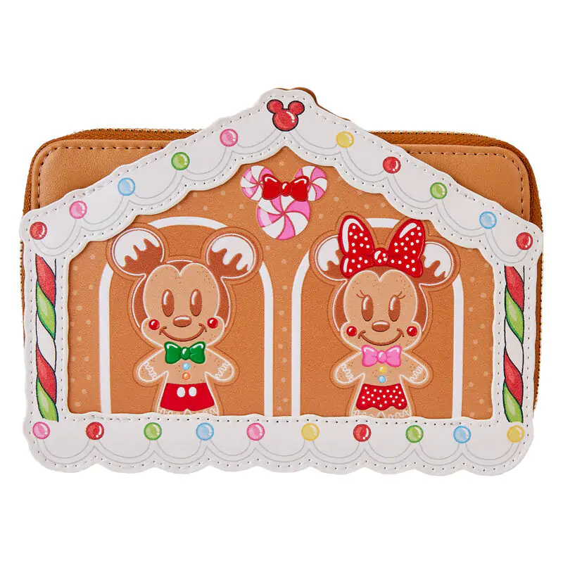 Loungefly Disney Mickey & Friends Gingerbread House denarnica fotografija izdelka