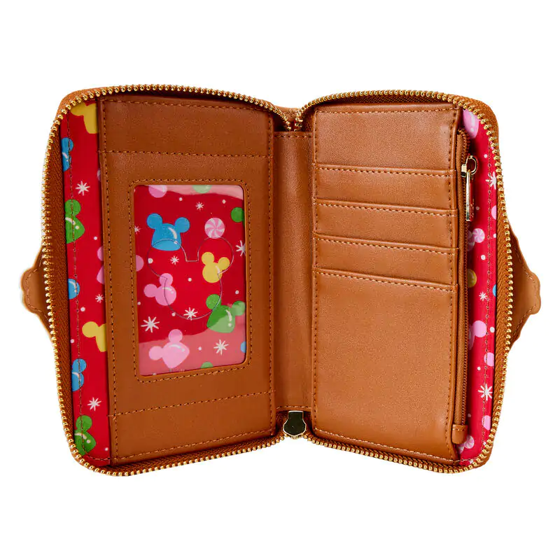 Loungefly Disney Mickey & Friends Gingerbread House denarnica fotografija izdelka