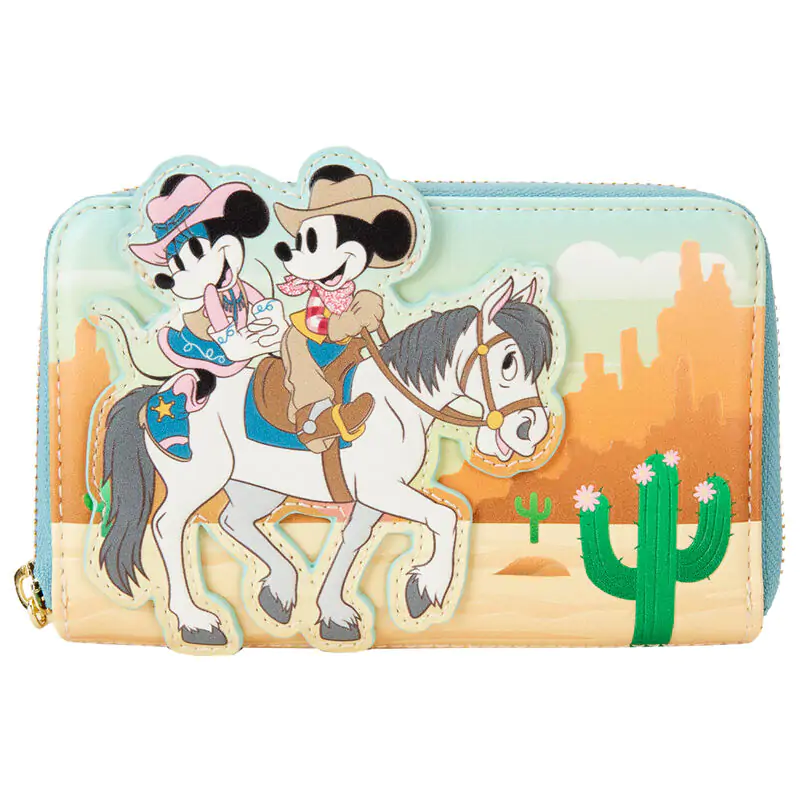Loungefly Disney Mickey & Minnie Western denarnica fotografija izdelka
