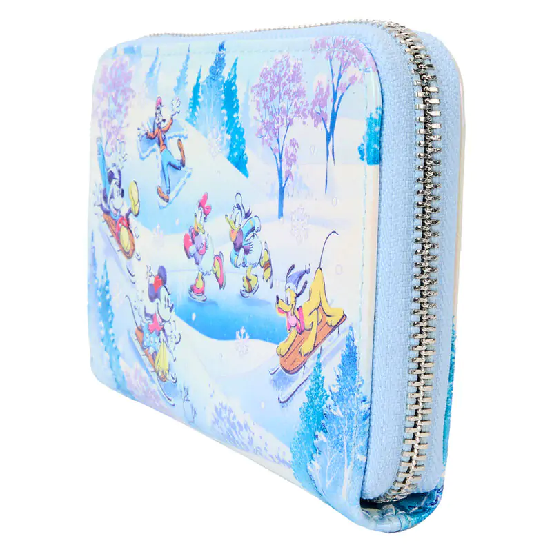 Loungefly Disney Mickey and Friends Winter Wonderland denarnica fotografija izdelka