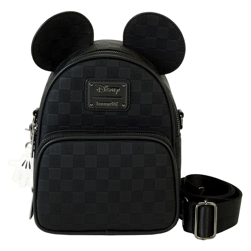 Loungefly Disney Mickey Ear Evergreen nahrbtnik v obliki torbe fotografija izdelka