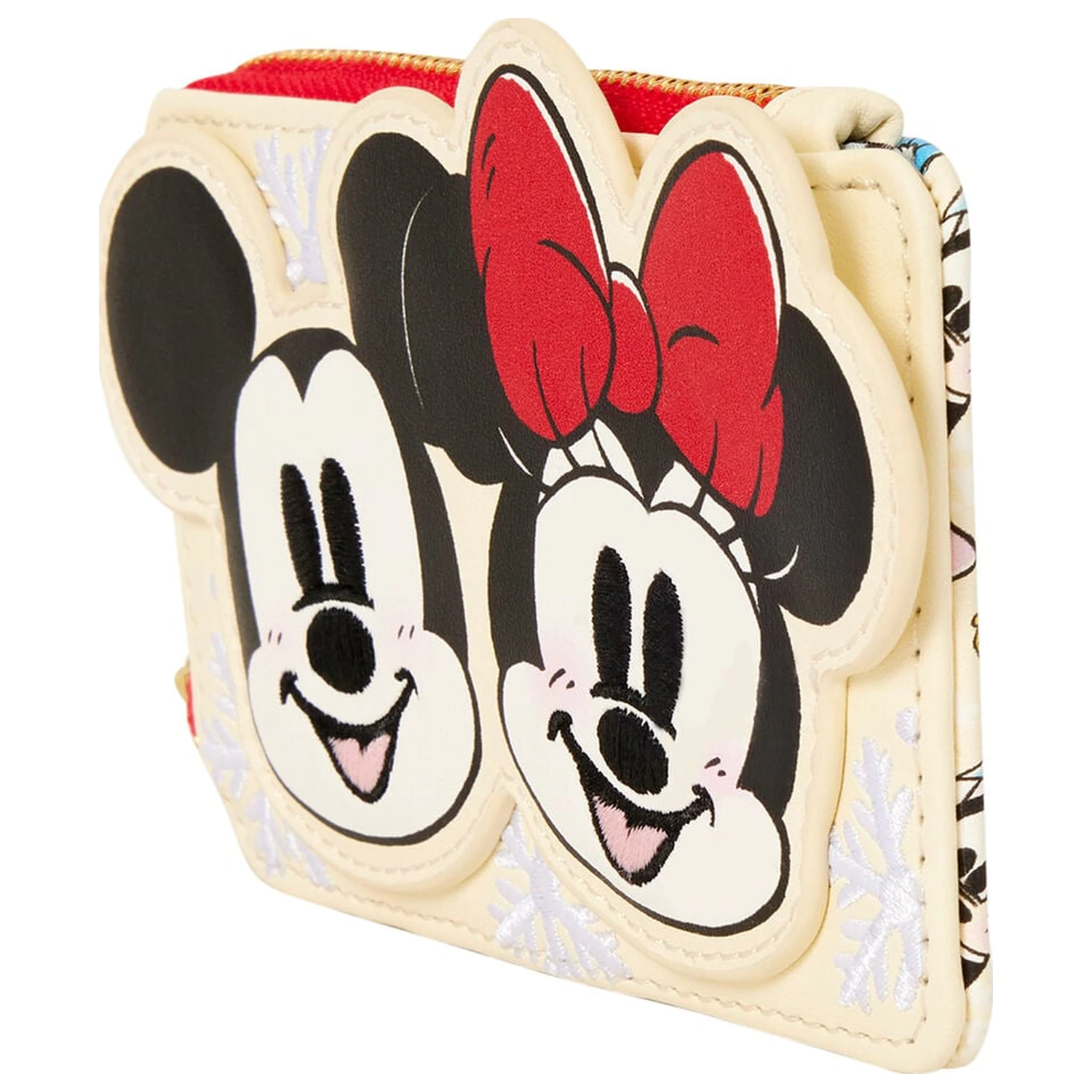 Loungefly Disney Mickey & Friends Holiday Snow etui za kartice fotografija izdelka