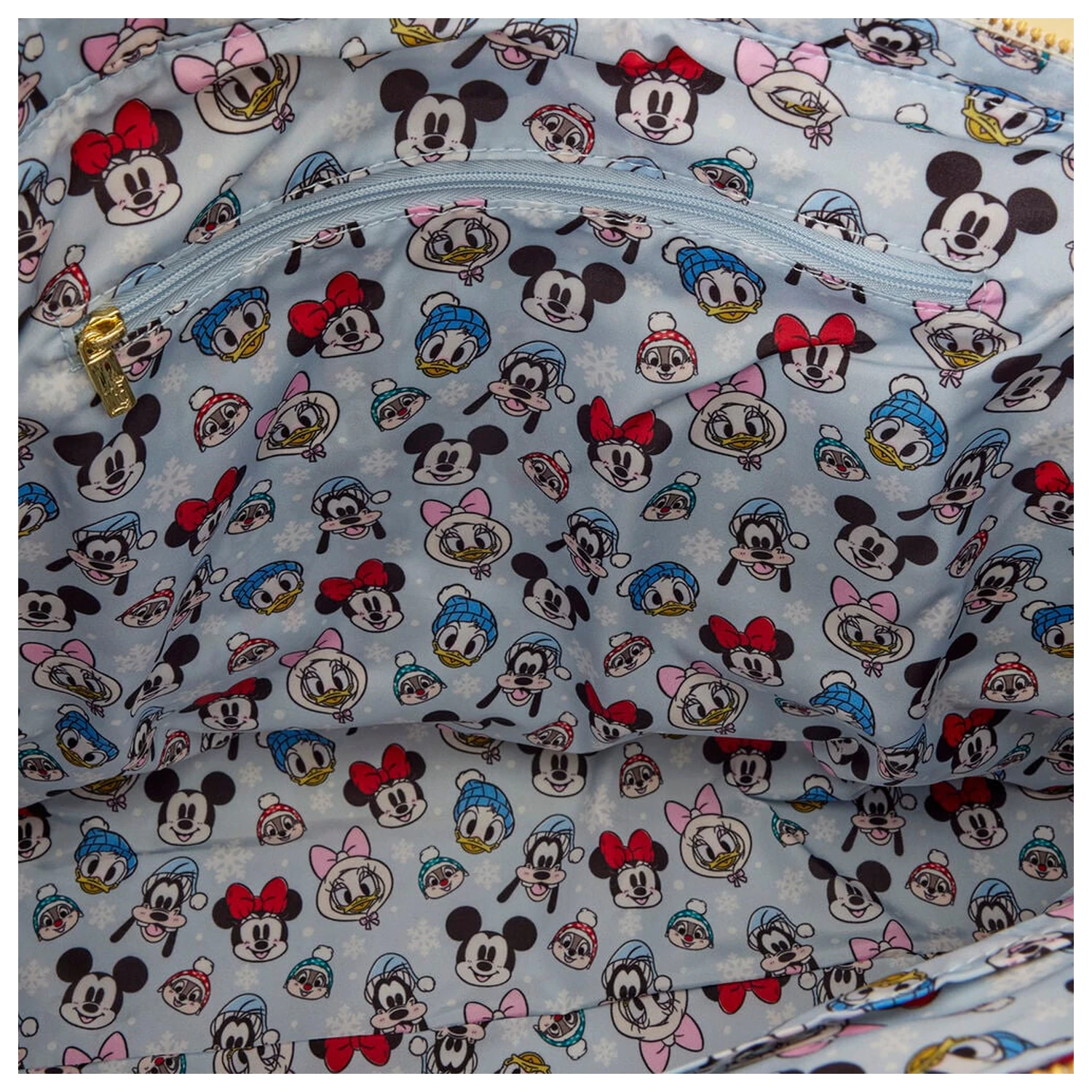 Loungefly Disney Mickey & Friends Puff Quilt torba in torbica za kovance fotografija izdelka