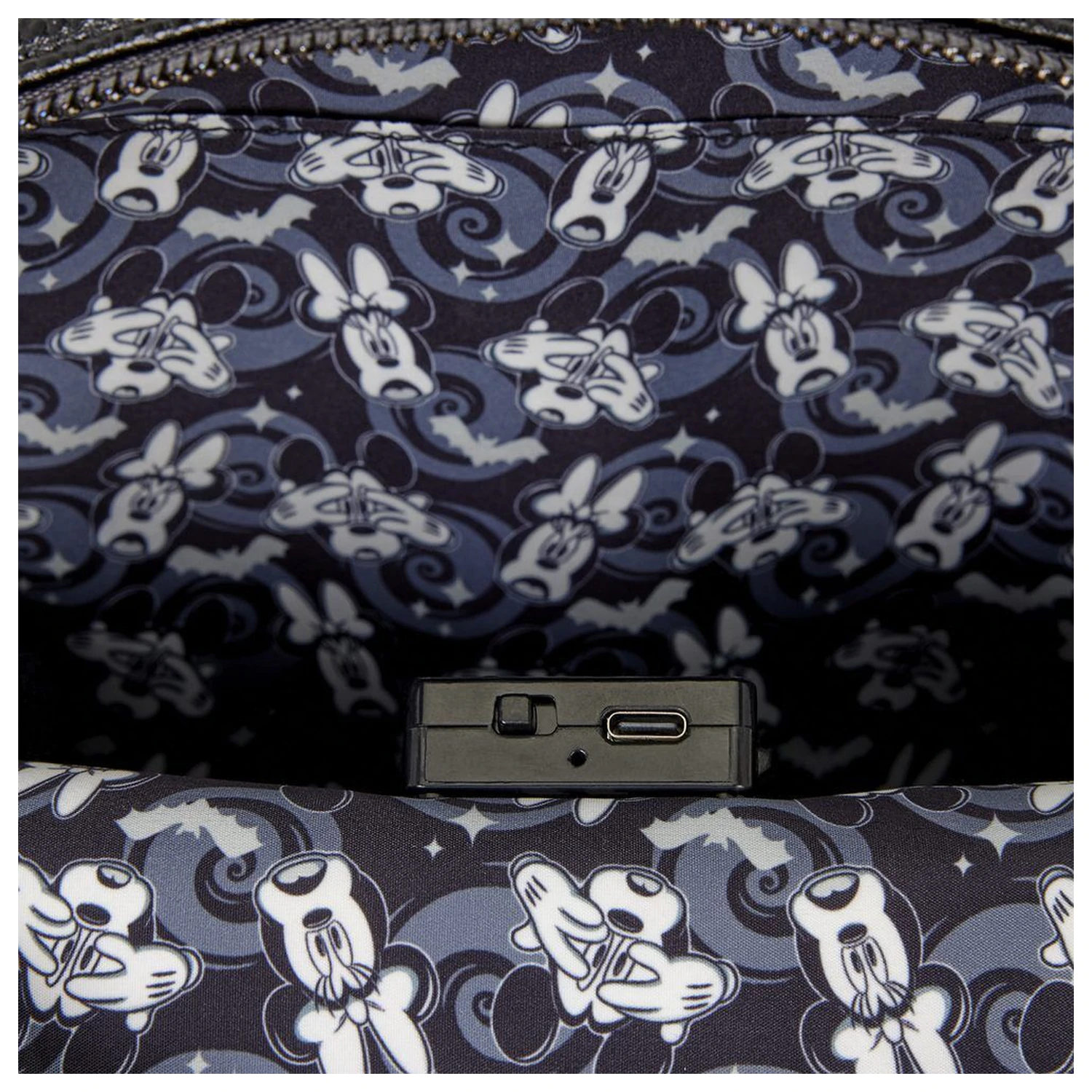 Loungefly Disney Mickey Mickey & Minnie Ghosh nahrbtnik 26cm fotografija izdelka