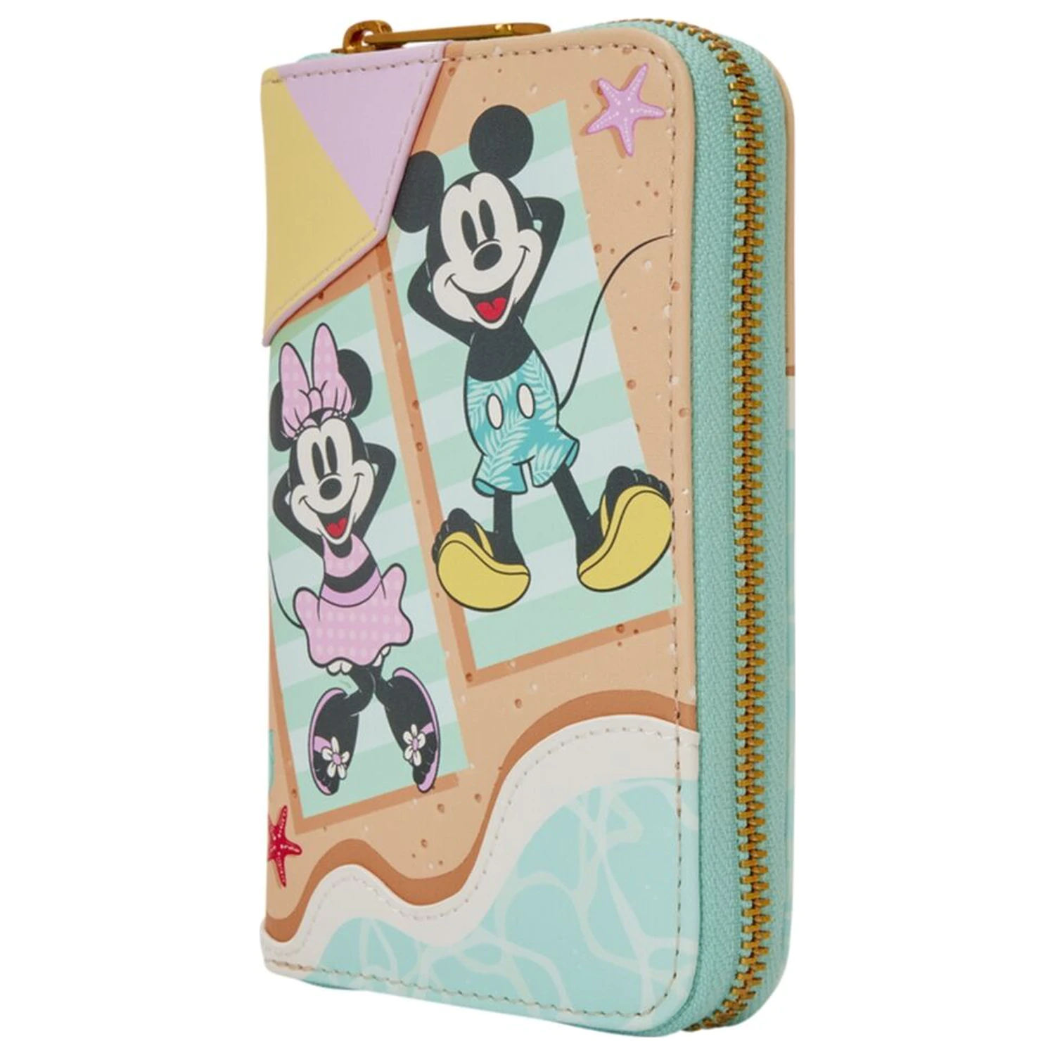 Loungefly Disney Mickey & Minnie Beach Fun denarnica fotografija izdelka