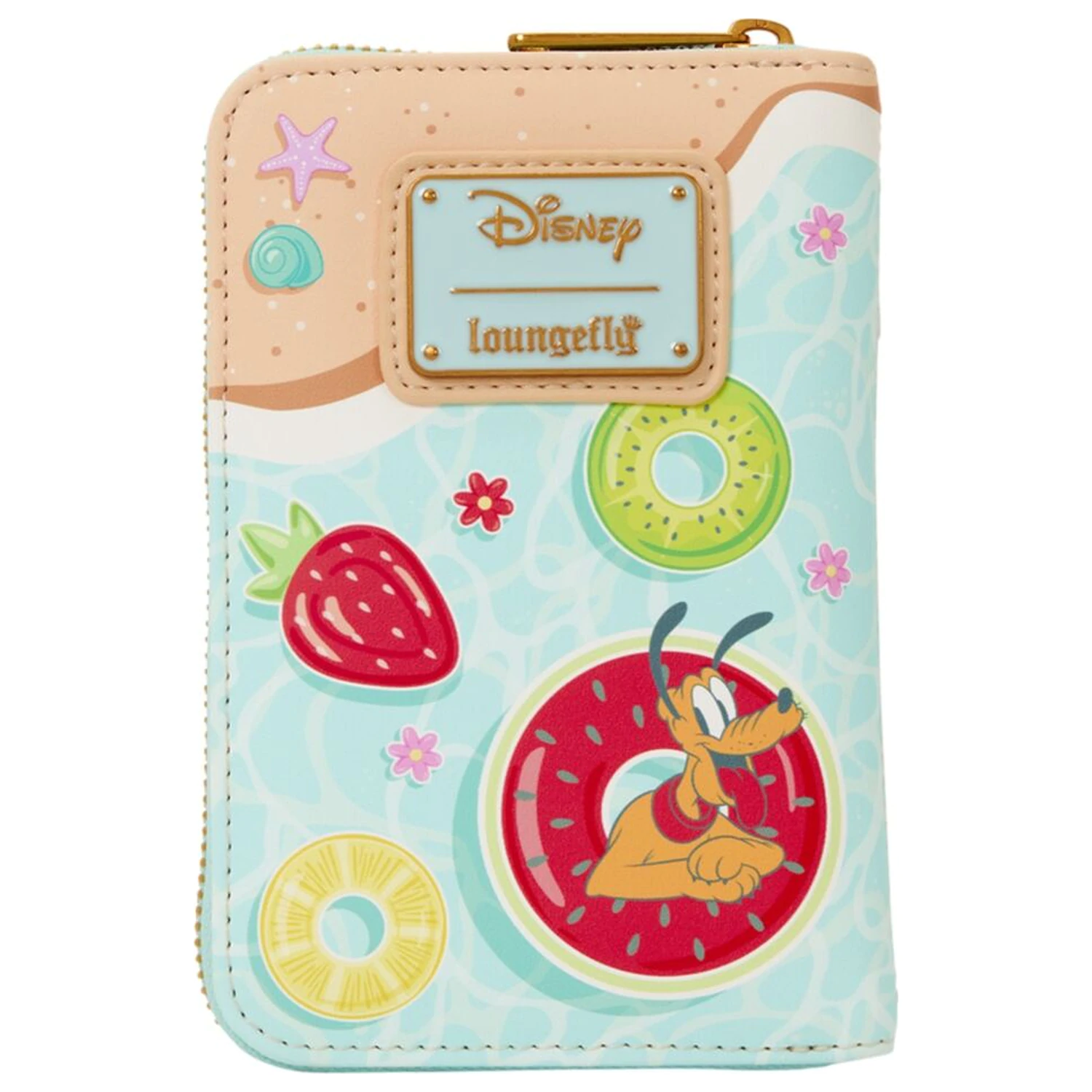 Loungefly Disney Mickey & Minnie Beach Fun denarnica fotografija izdelka