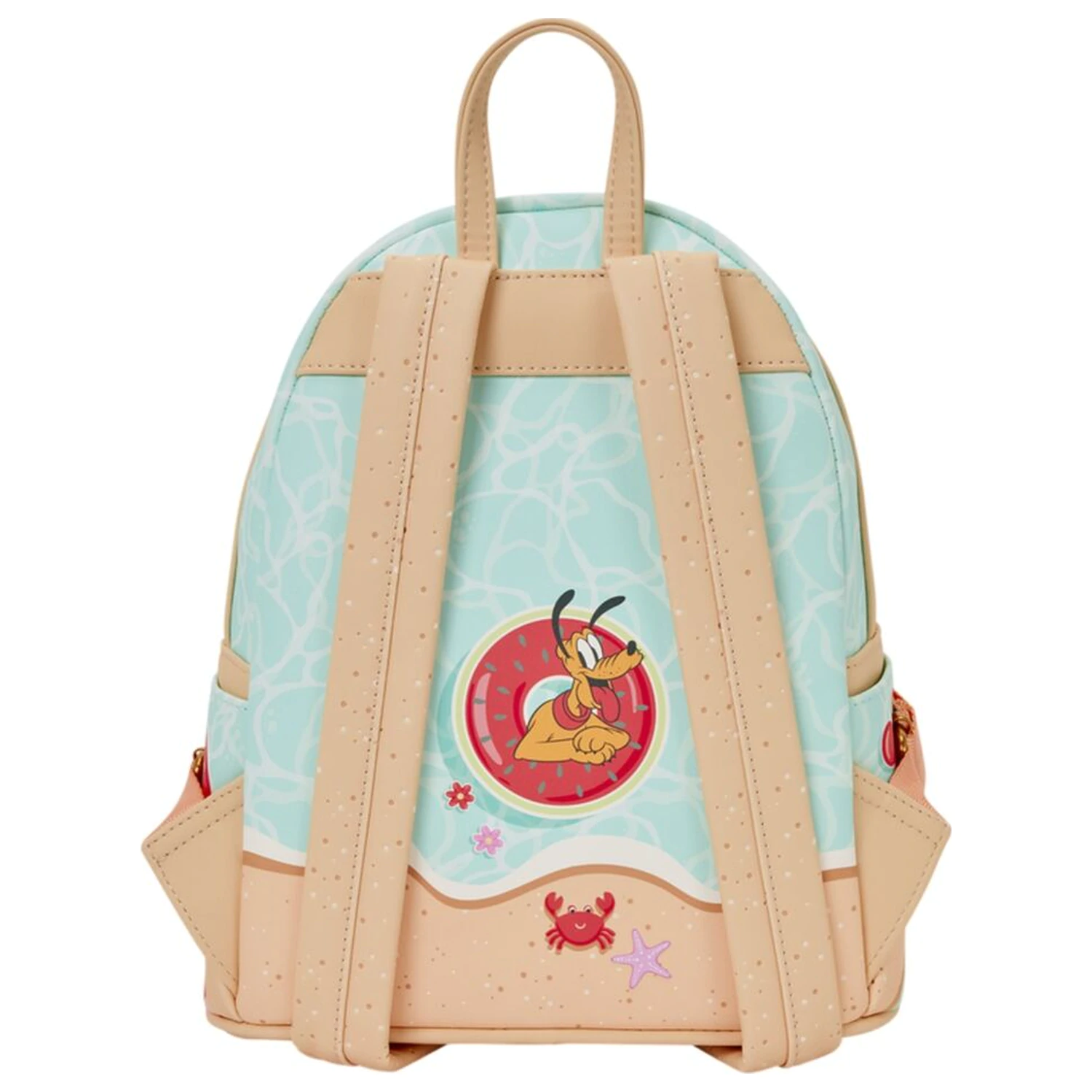 Loungefly Disney Mickey & Minnie Beach Fun nahrbtnik 26 cm fotografija izdelka