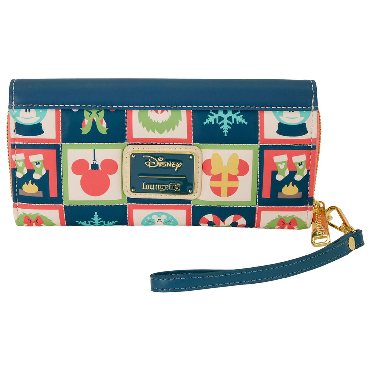 Loungefly Disney Mickey & Minnie Holiday denarnica fotografija izdelka