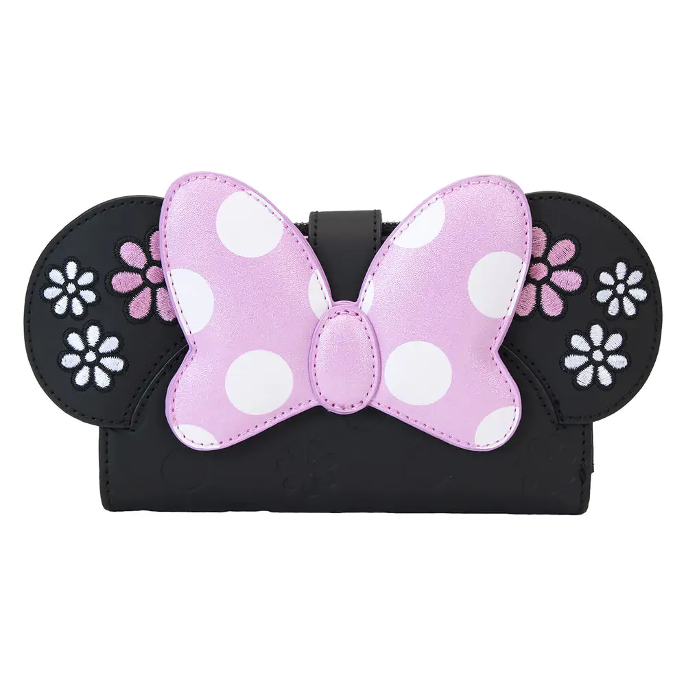 Loungefly Disney Minnie Floral Rock the Dots denarnica fotografija izdelka