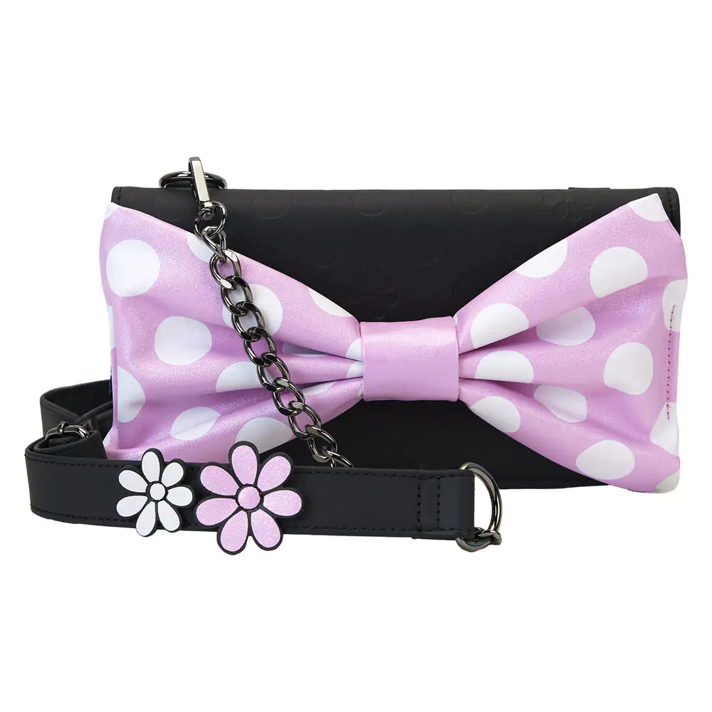 Loungefly Disney Minnie Floral Rock the Dots torba za čez ramo fotografija izdelka