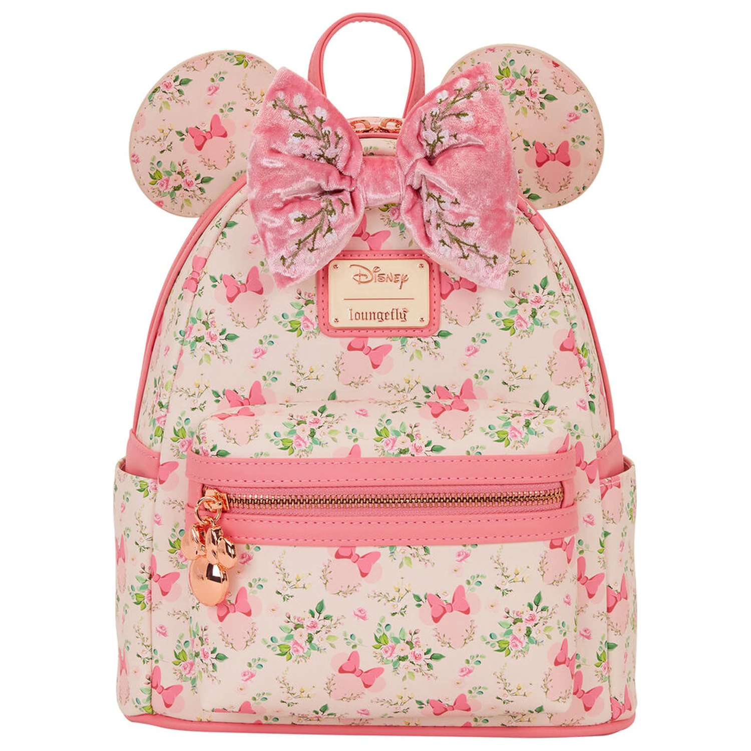 Loungefly Disney Minnie Floral nahrbtnik fotografija izdelka