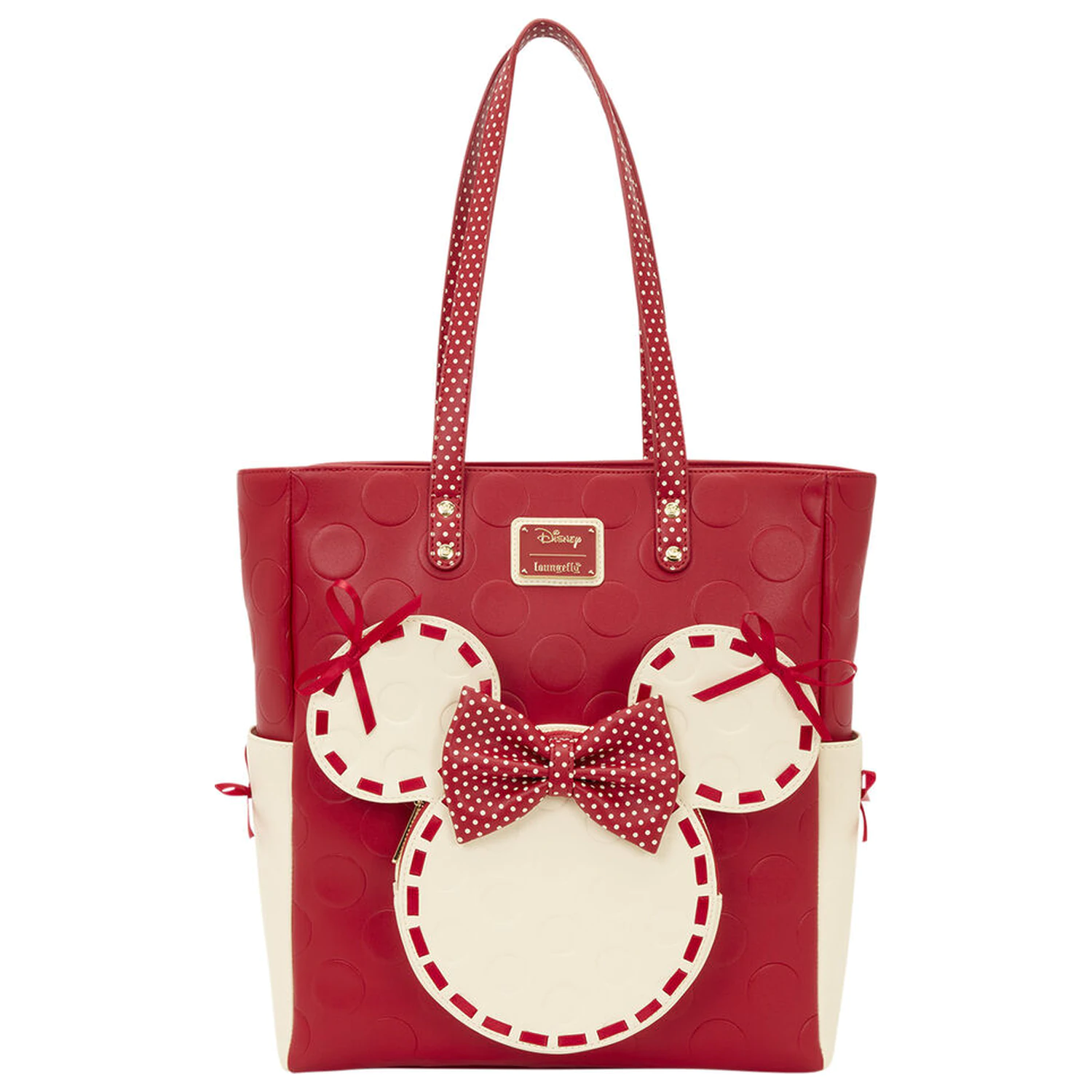 Loungefly Disney Minnie Mouse Rocks the Dots Coquette torba fotografija izdelka