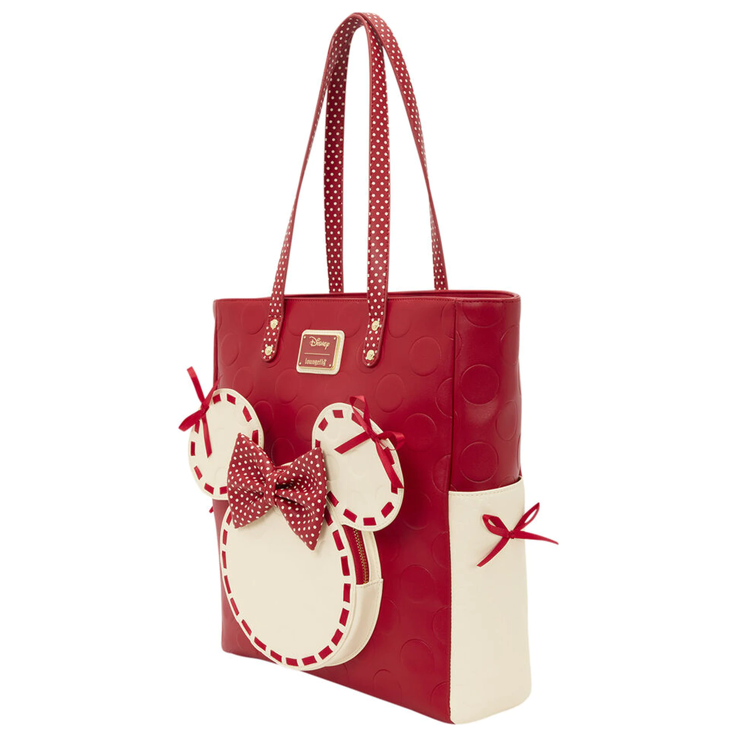 Loungefly Disney Minnie Mouse Rocks the Dots Coquette torba fotografija izdelka