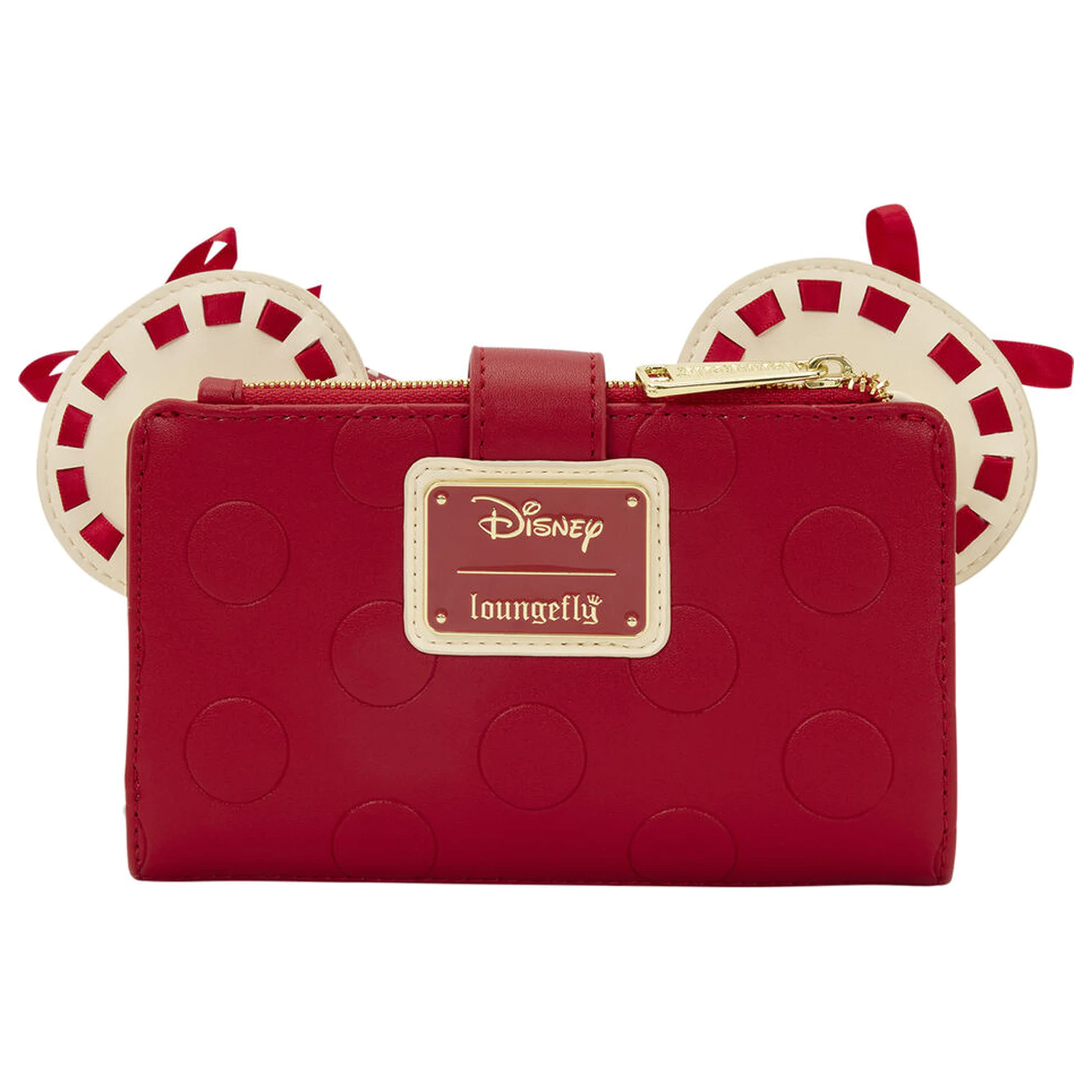 Loungefly Disney Minnie Mouse Rocks the Dots Coquette denarnica fotografija izdelka