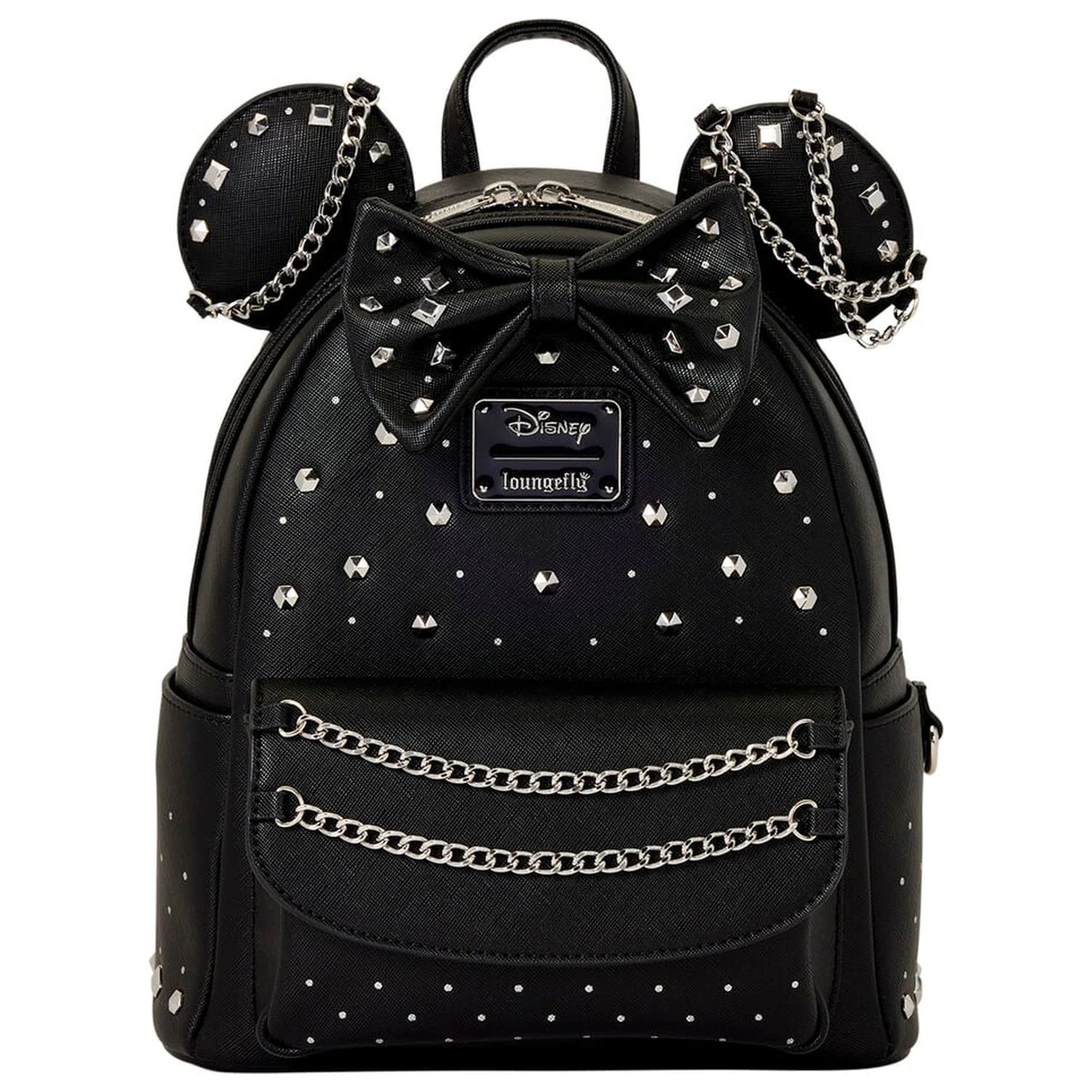 Loungefly Disney Minnie Studs & Chains nahrbtnik 26cm fotografija izdelka