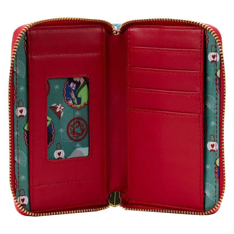 Loungefly Disney Mulan Princess denarnica fotografija izdelka