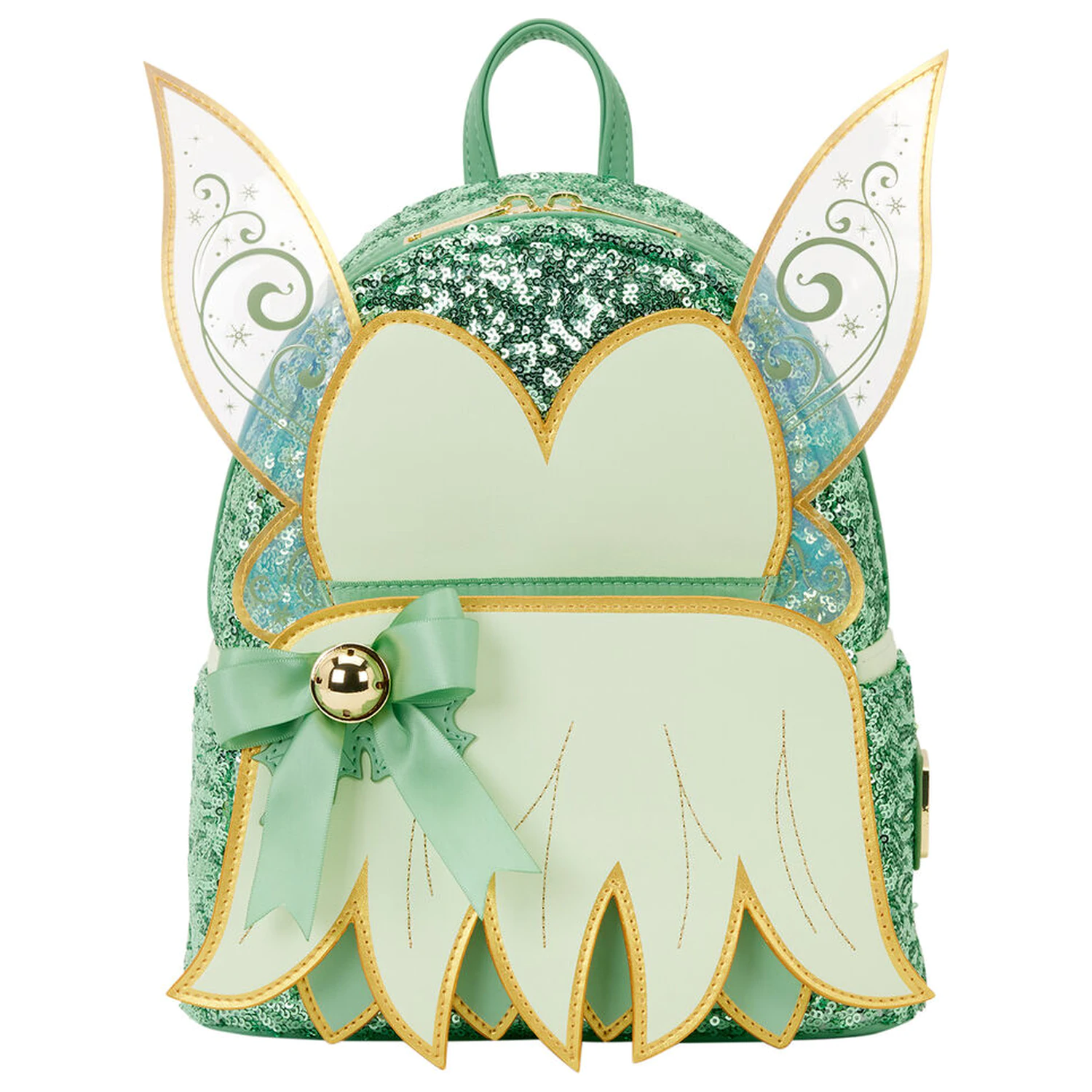 Loungefly Disney Peter Pan Tinker Bell Holiday nahrbtnik 26 cm fotografija izdelka