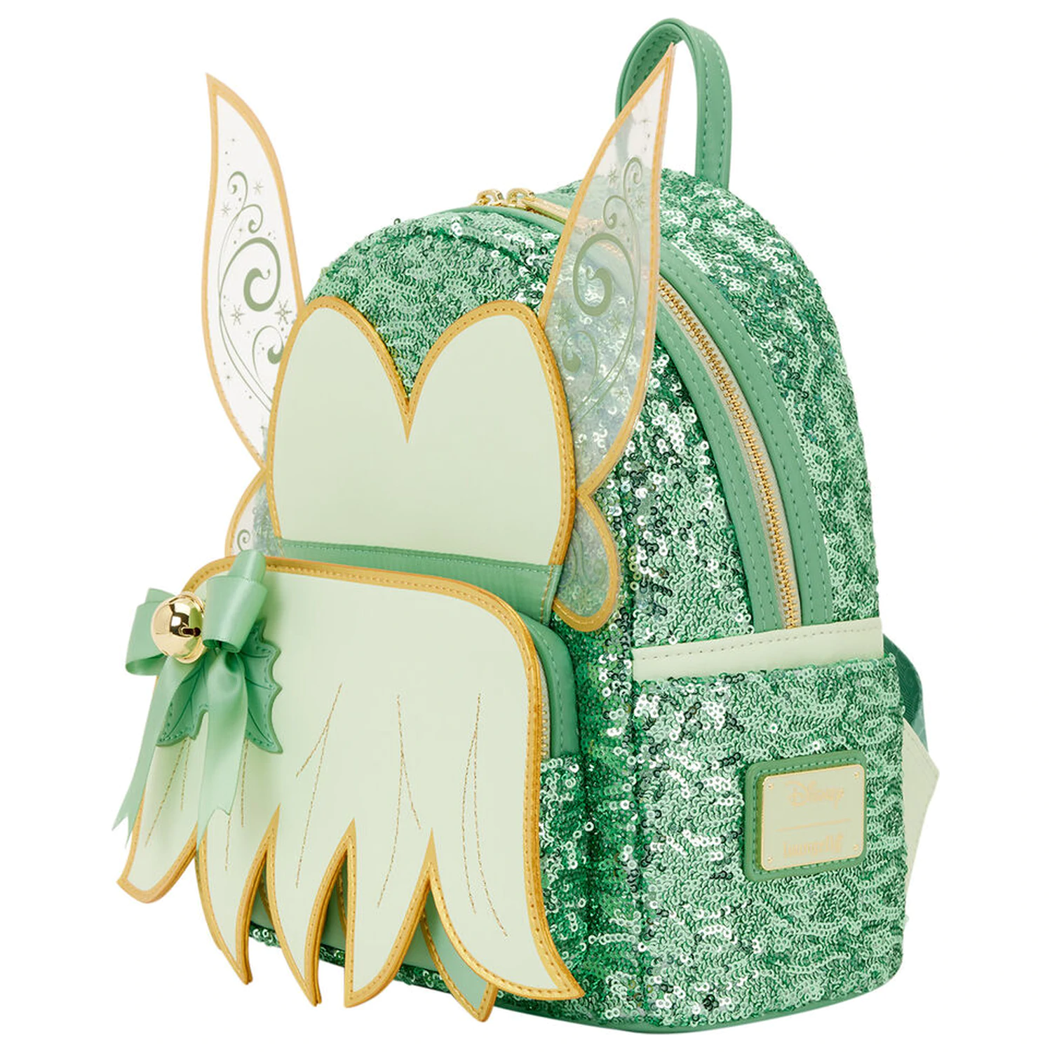 Loungefly Disney Peter Pan Tinker Bell Holiday nahrbtnik 26 cm fotografija izdelka