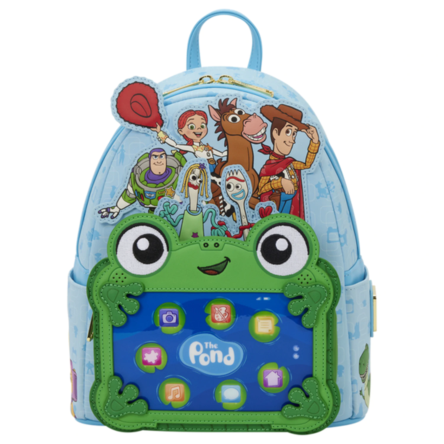 Loungefly Disney Pixar Toy Story 5 Characters nahrbtnik 26cm fotografija izdelka