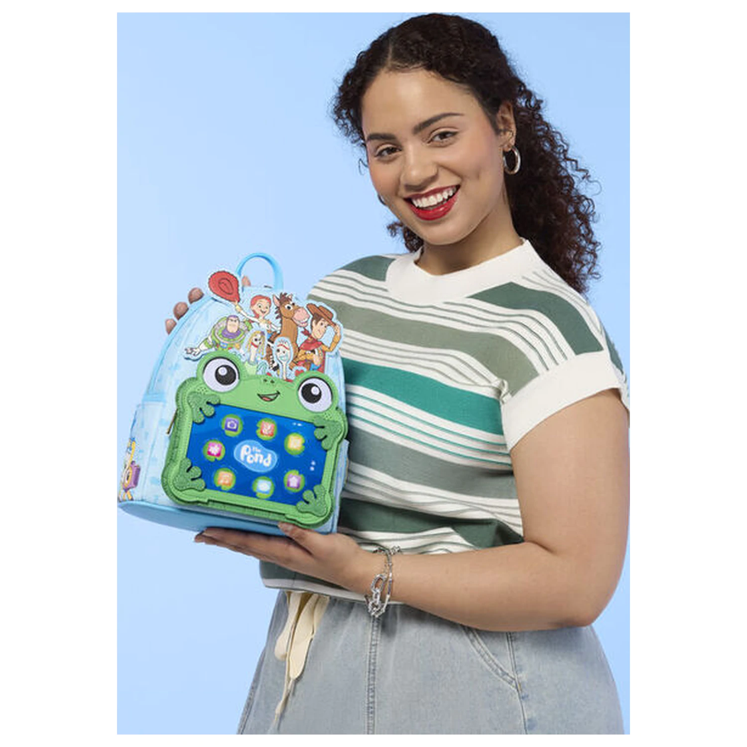 Loungefly Disney Pixar Toy Story 5 Characters nahrbtnik 26cm fotografija izdelka