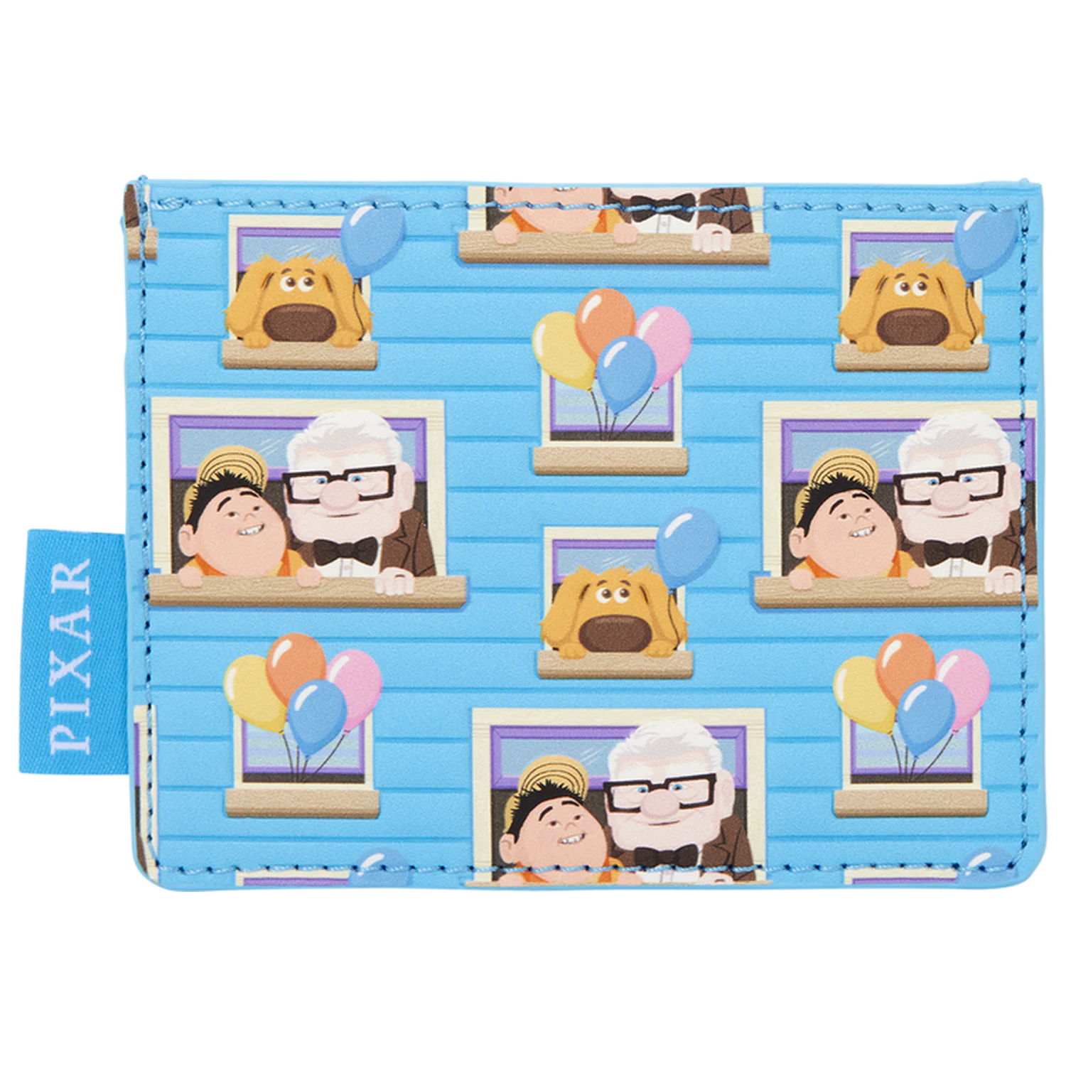 Loungefly Disney Pixar Up Carl, Russell & Dug denarnica fotografija izdelka