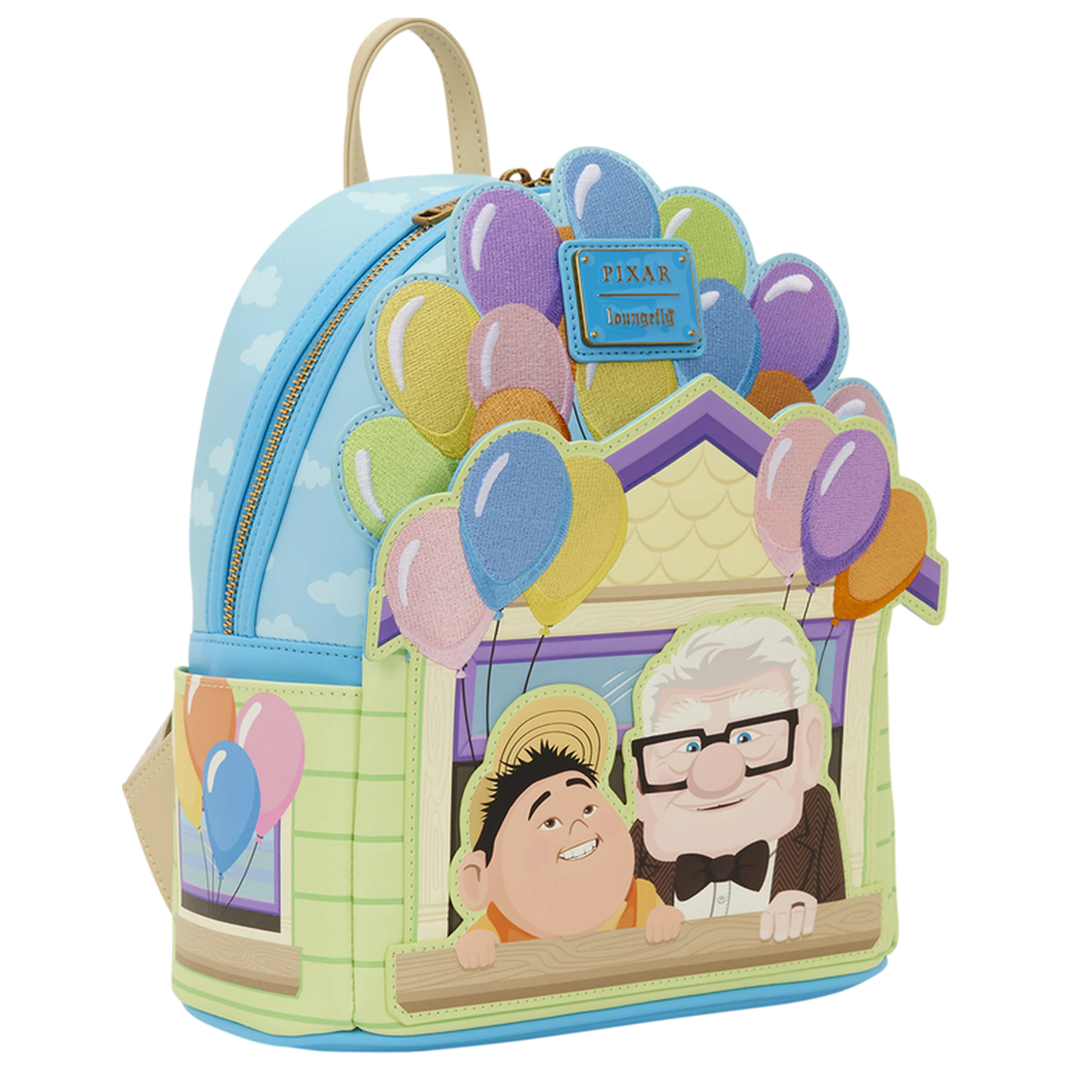 Loungefly Disney Pixar Up Carl & Russell nahrbtnik 26cm fotografija izdelka