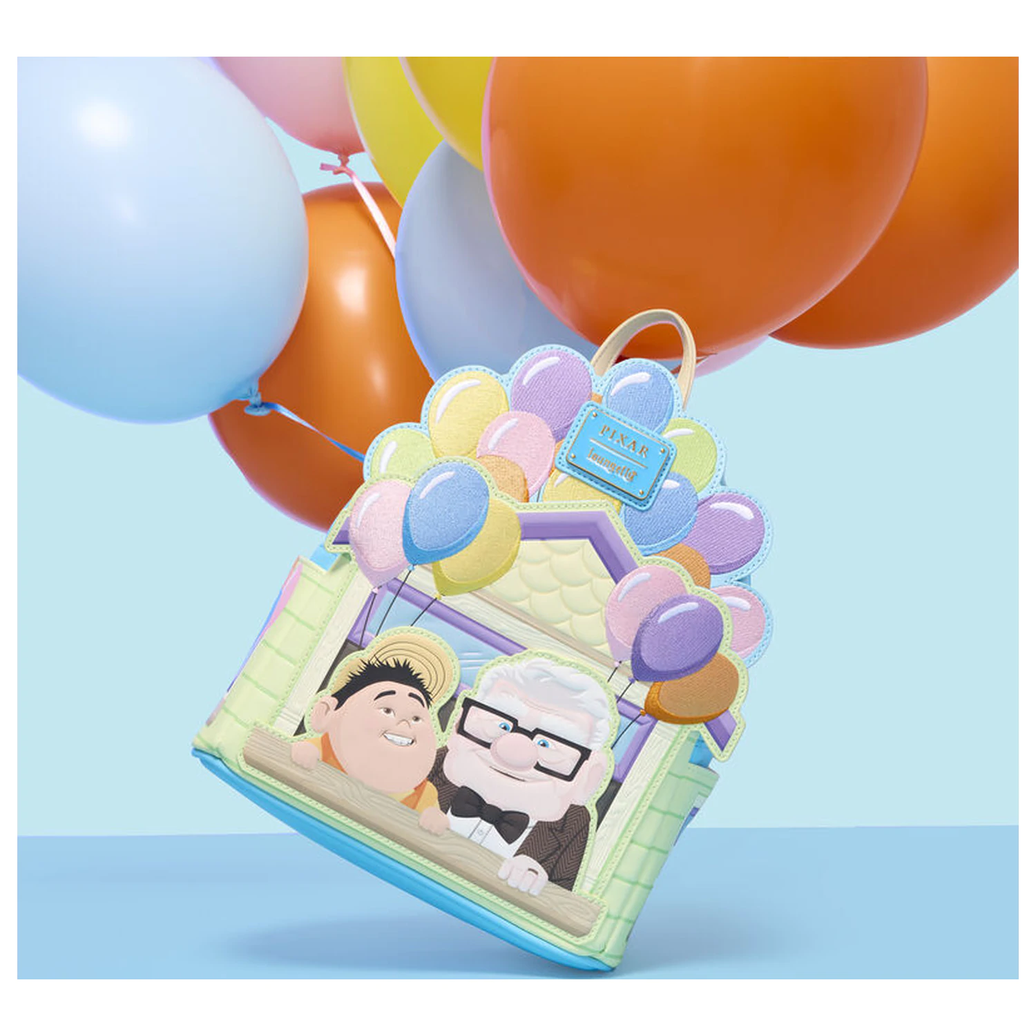 Loungefly Disney Pixar Up Carl & Russell nahrbtnik 26cm fotografija izdelka
