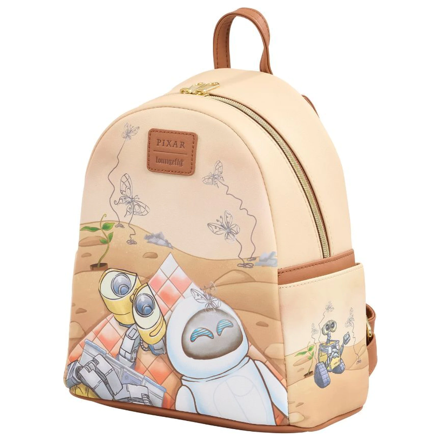 Loungefly Disney Pixar Wall-E & Eve Day Dreaming Scene nahrbtnik 26cm fotografija izdelka