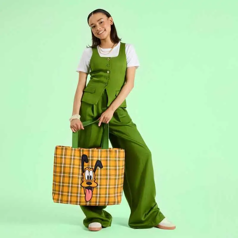 Loungefly Disney Pluto 95. obletnica nakupovalna torba fotografija izdelka