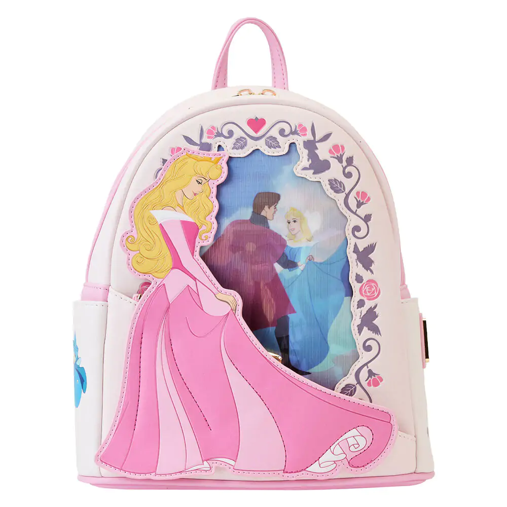 Loungefly Disney Sleeping Beauty lenticular nahrbtnik 26 cm fotografija izdelka