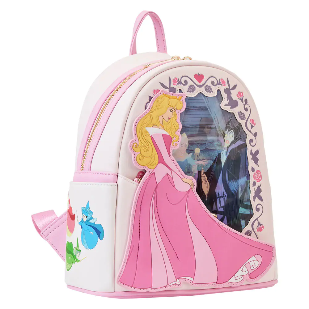 Loungefly Disney Sleeping Beauty lenticular nahrbtnik 26 cm fotografija izdelka