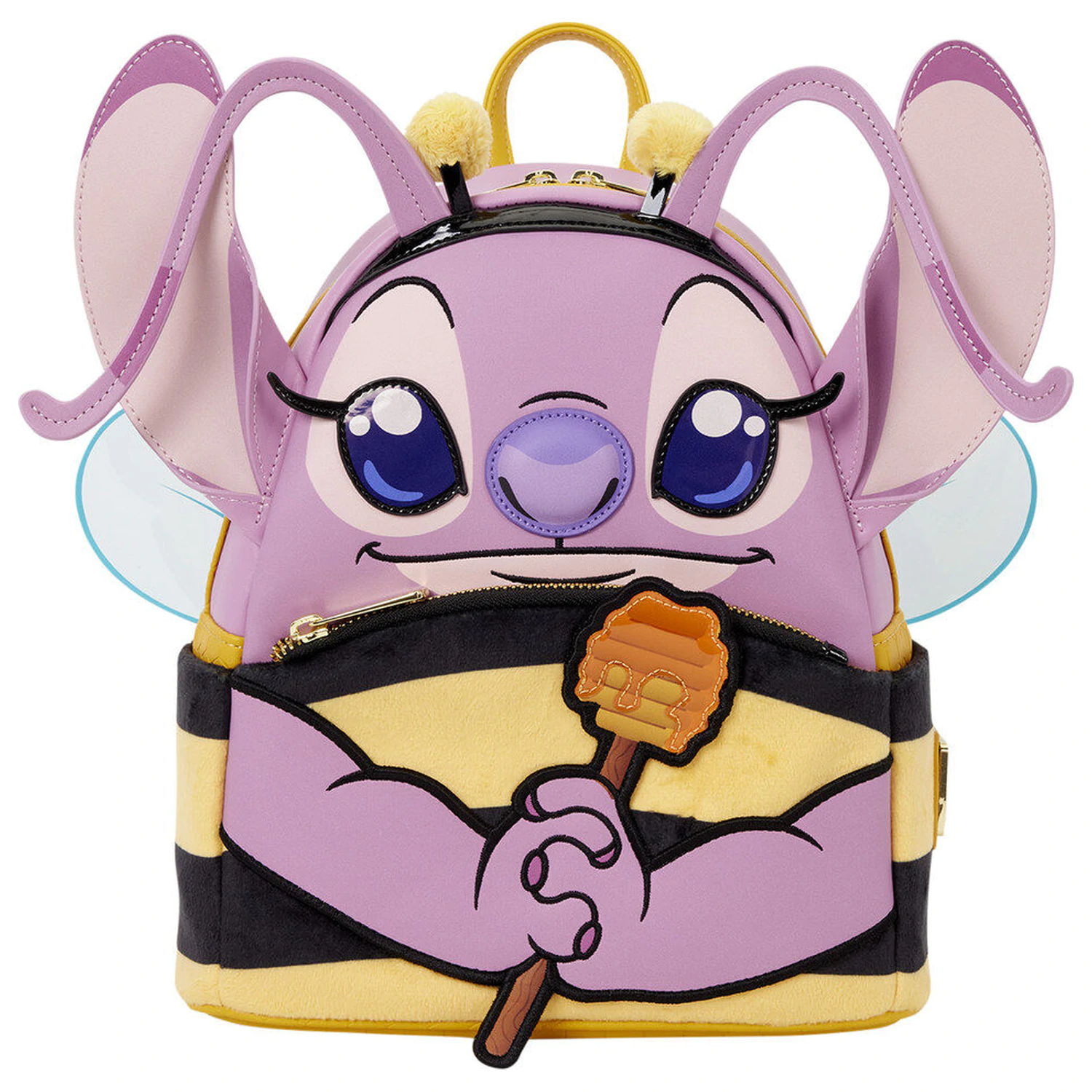 Loungefly Disney Stitch Angel Bumblebee nahrbtnik 26 cm fotografija izdelka