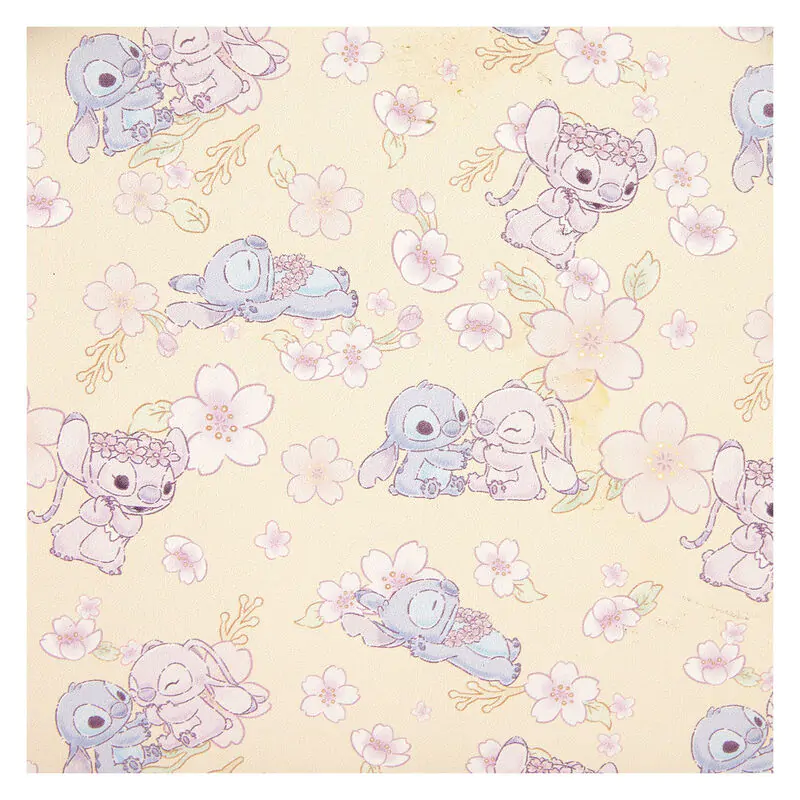 Loungefly Disney Stitch nahrbtnik z motivom češnjevih cvetov 26 cm fotografija izdelka