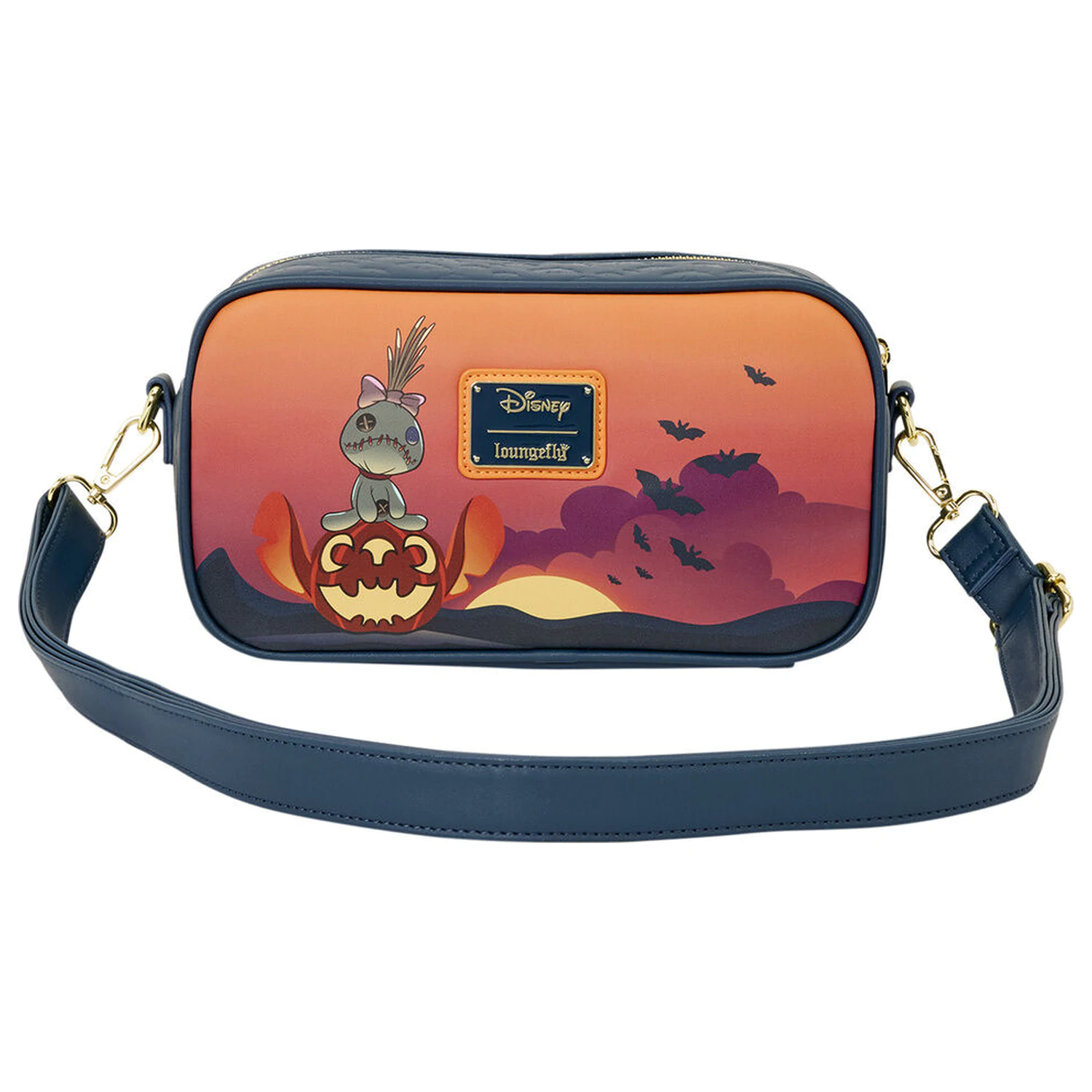 Loungefly Disney Stitch Halloween Angel & Stitch torba za čez ramo fotografija izdelka