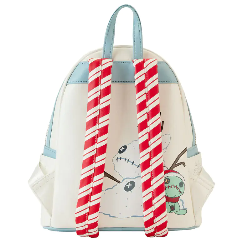 Loungefly Disney Stitch Holiday Snow Angel bleščeč nahrbtnik 26cm fotografija izdelka