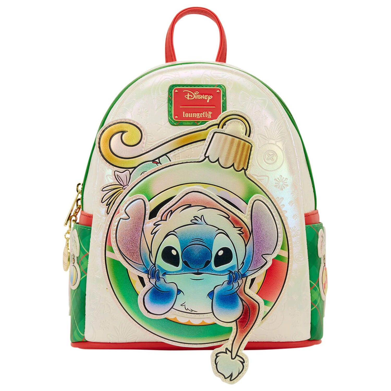 Loungefly Disney Stitch Holiday nahrbtnik 26 cm fotografija izdelka