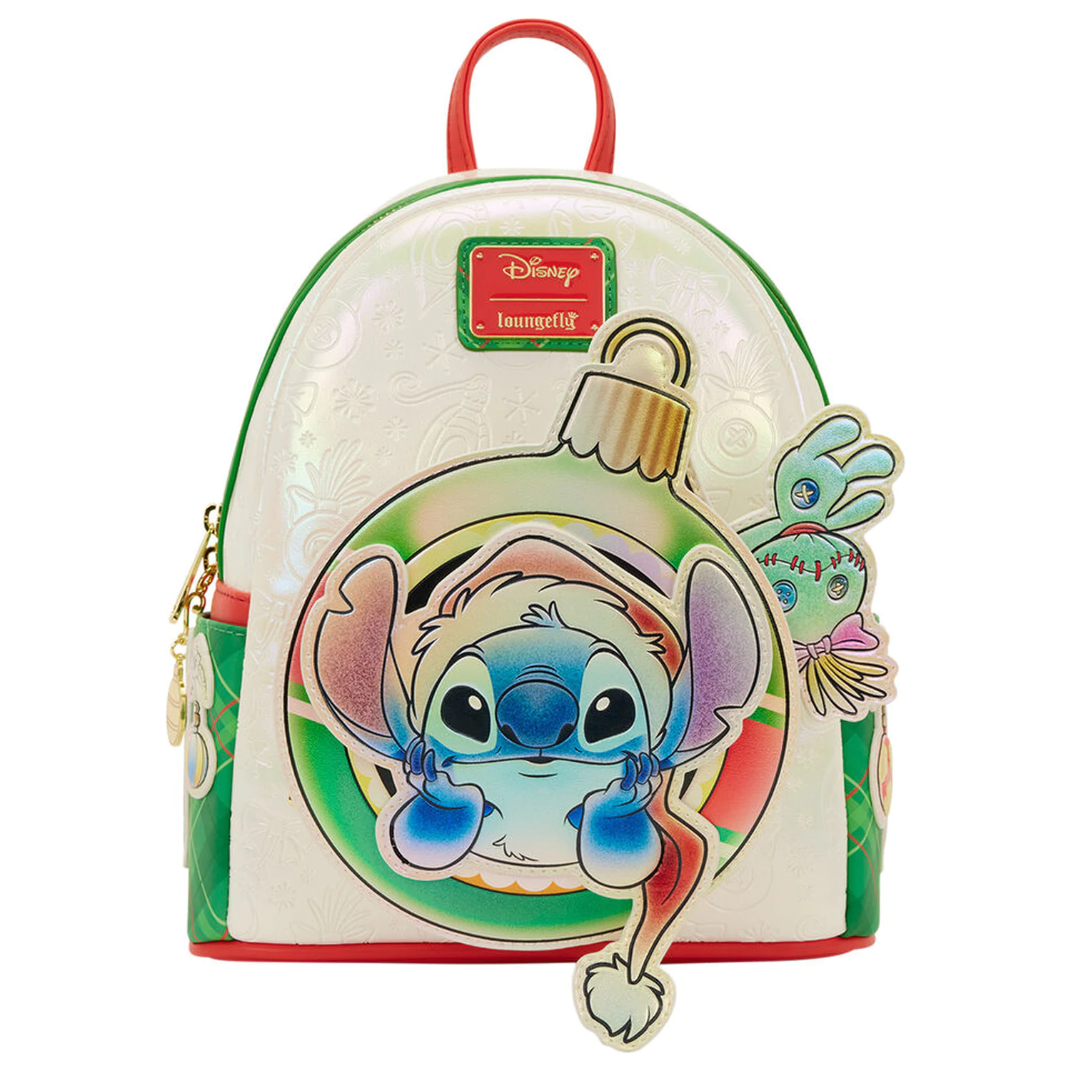Loungefly Disney Stitch Holiday nahrbtnik 26 cm fotografija izdelka