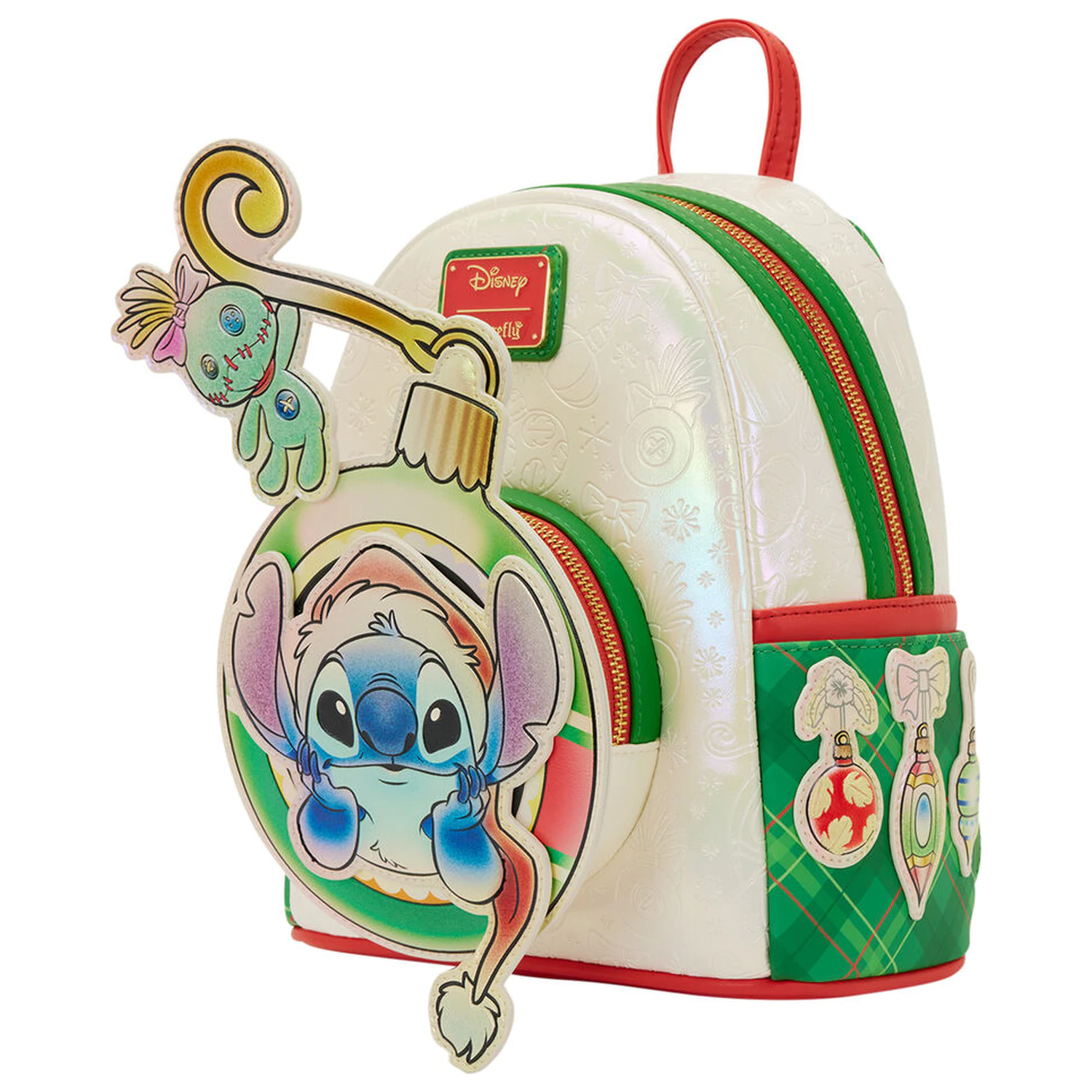 Loungefly Disney Stitch Holiday nahrbtnik 26 cm fotografija izdelka