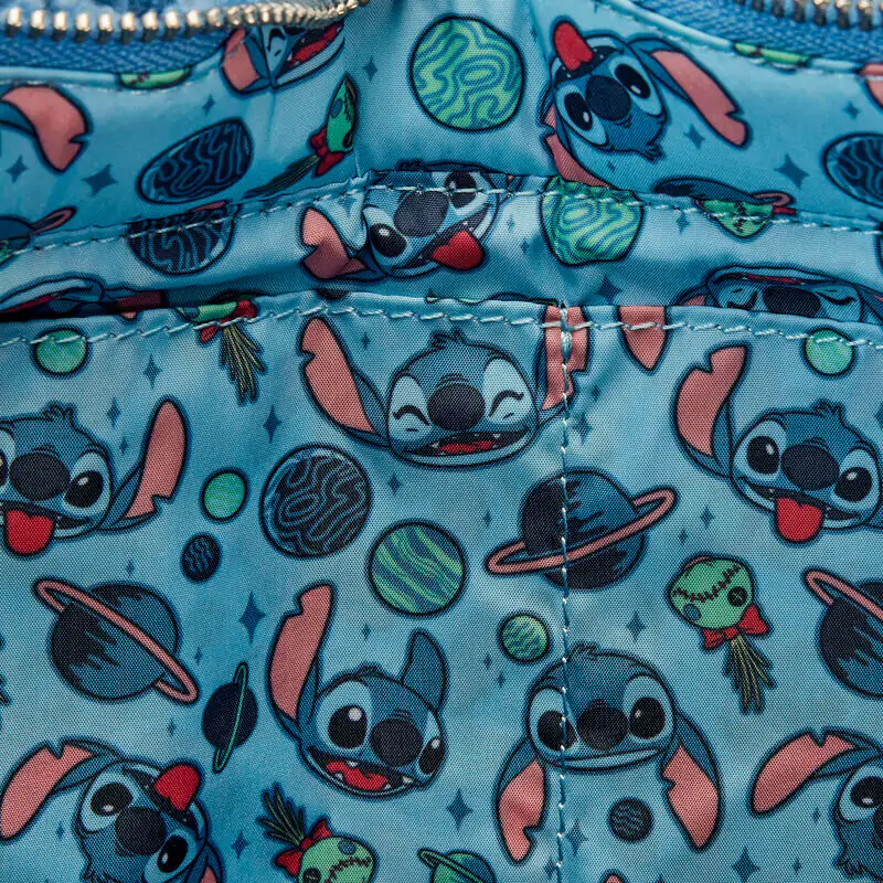 Loungefly Disney Stitch plišasta tote bag s coin bag fotografija izdelka