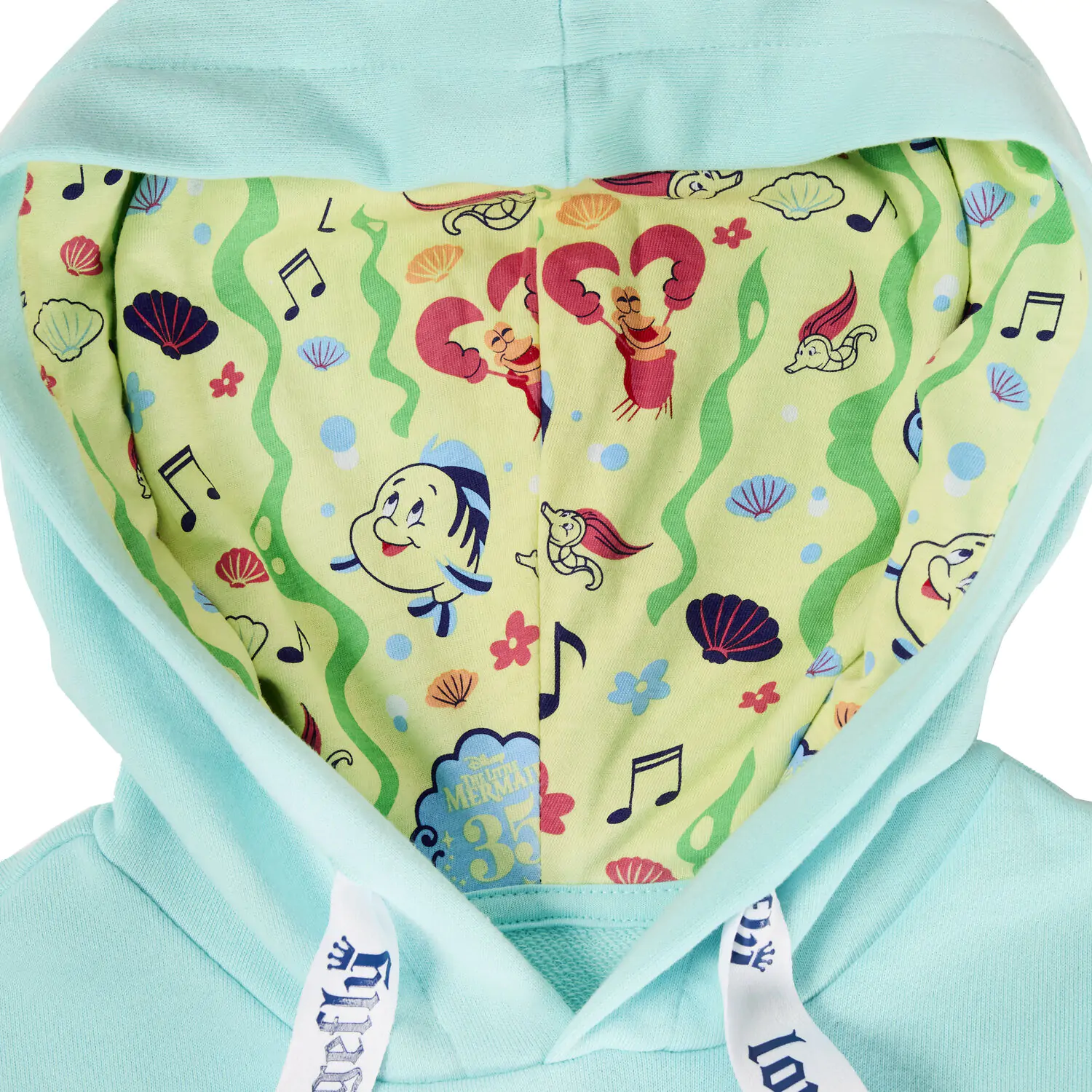 Loungefly Disney The Little Mermaid 35th Anniversary pulover s kapuco fotografija izdelka