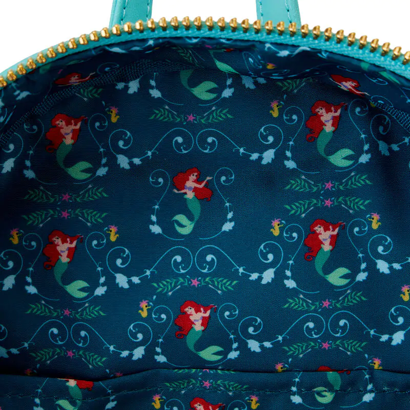 Loungefly Disney The Little Mermaid Ariel Princess Lenticular nahrbtnik 26 cm fotografija izdelka