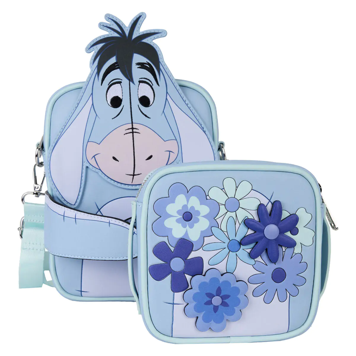 Loungefly Disney Winnie the Pooh Eeyore torba za čez ramo fotografija izdelka