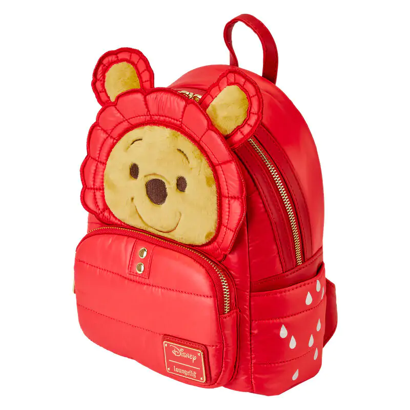 Loungefly Disney Winnie the Pooh Rainy Day Puffer jakna nahrbtnik 26 cm fotografija izdelka