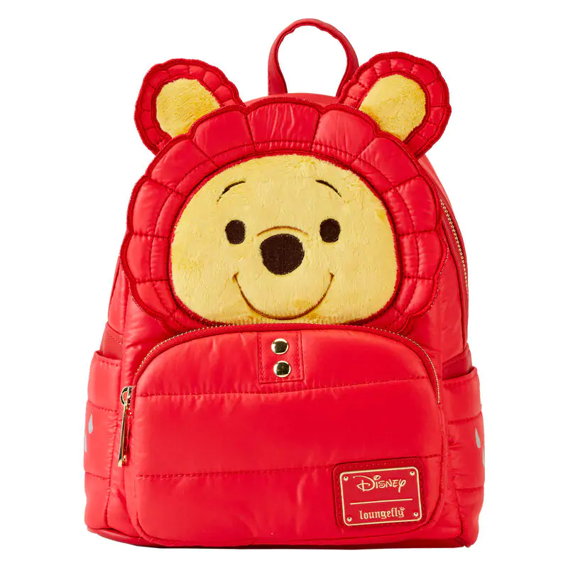 Loungefly Disney Winnie the Pooh Rainy Day Puffer jakna nahrbtnik 26 cm fotografija izdelka