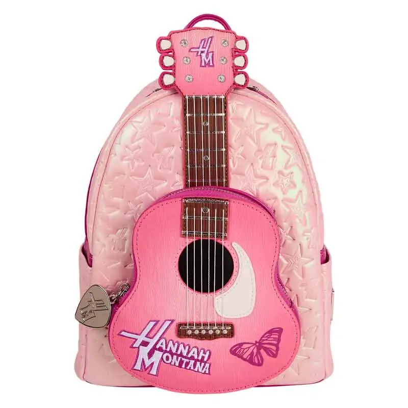 Loungefly Hannah Montana Guitar nahrbtnik 26 cm fotografija izdelka