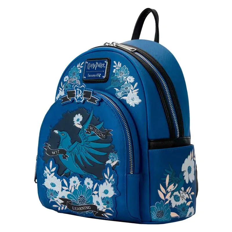 Loungefly Harry Potter Ravenclaw House Floral nahrbtnik 26 cm fotografija izdelka