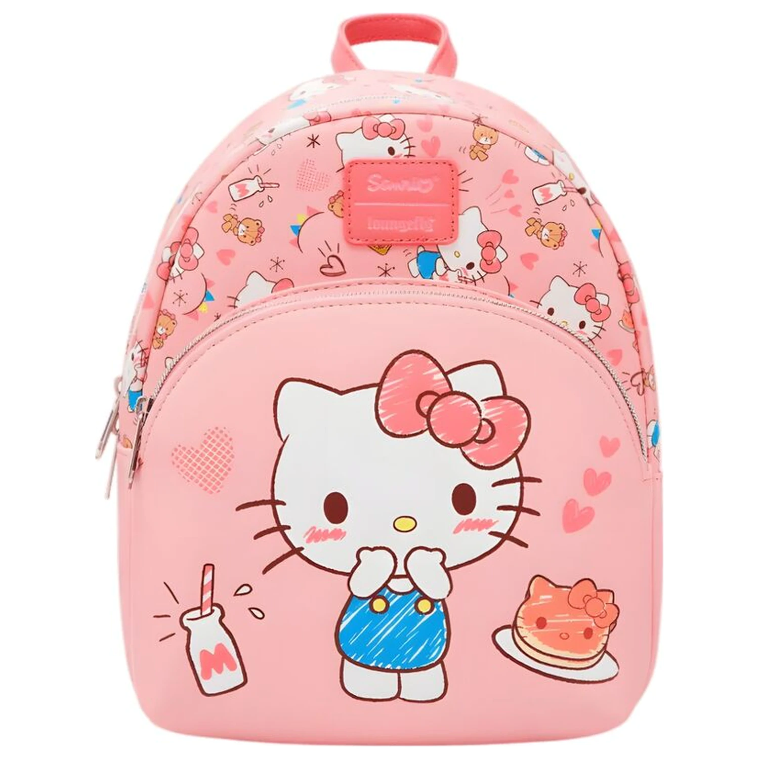 Loungefly Hello Kitty Tiny Chum & Treats nahrbtnik 26cm fotografija izdelka