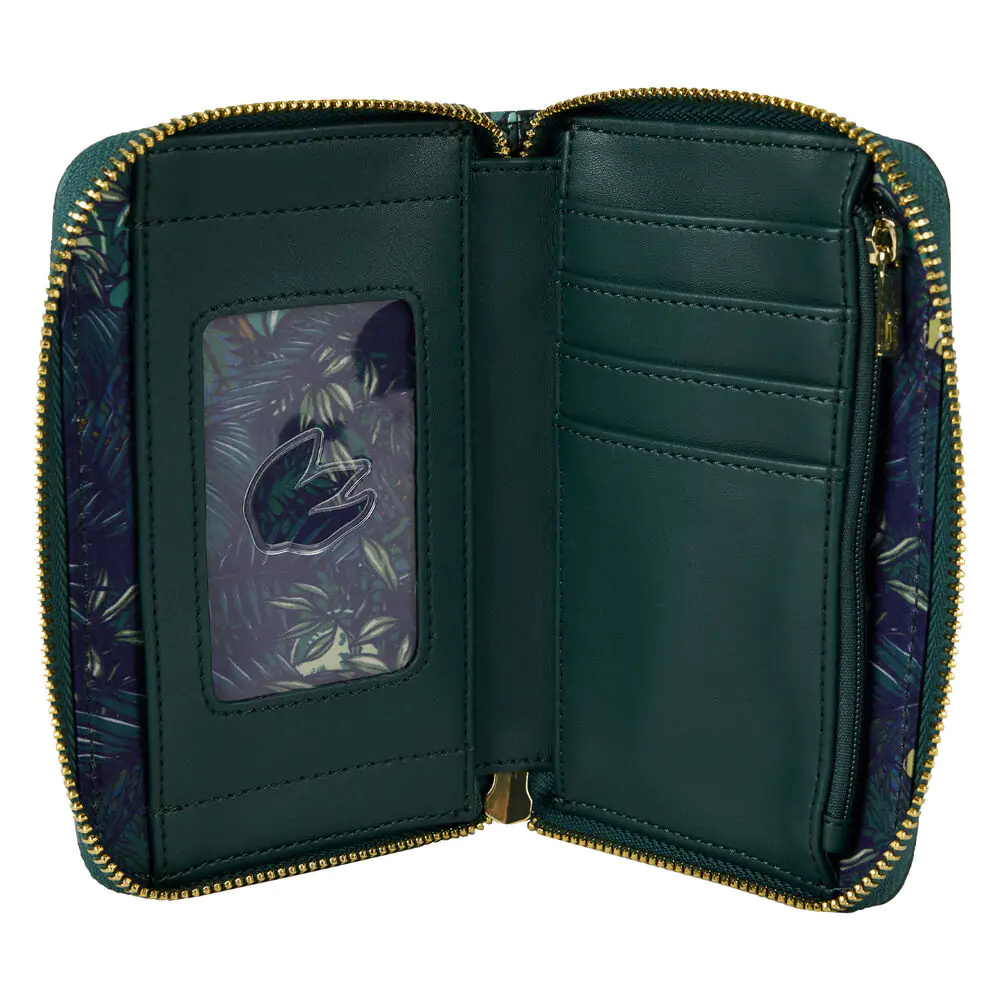 Loungefly Jurassic World Velociraptor denarnica fotografija izdelka