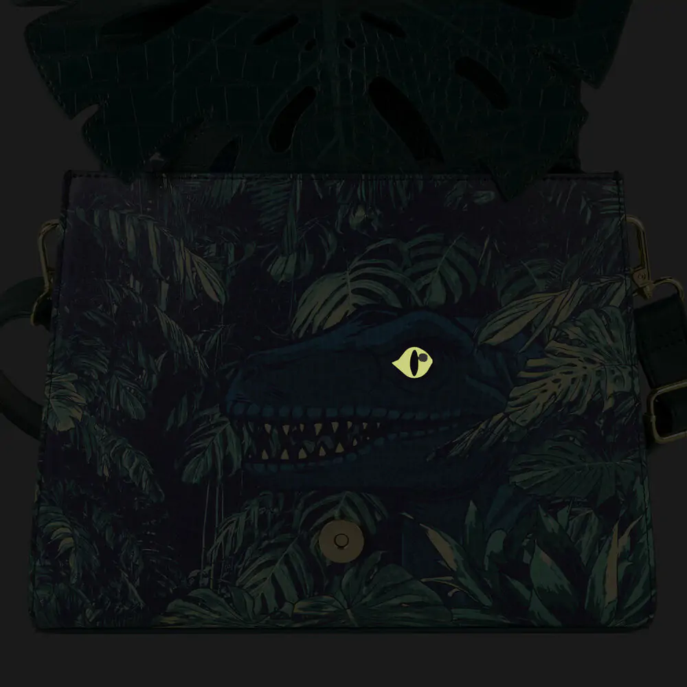 Loungefly Jurassic World Velociraptor torba za čez ramo fotografija izdelka