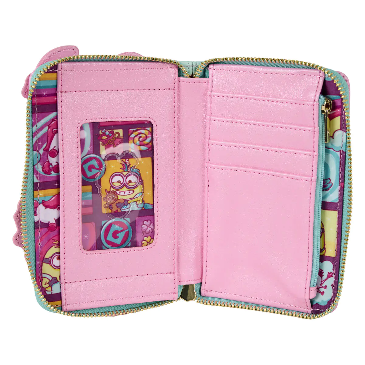 Loungefly Minions Fluffy Unicorn denarnica fotografija izdelka